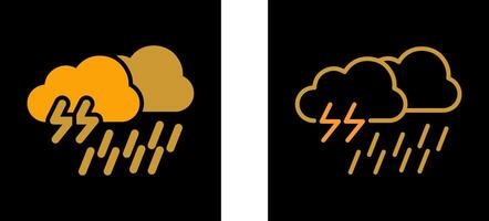 Rain Vector Icon