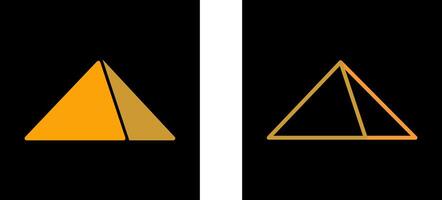 Pyramid Vector Icon