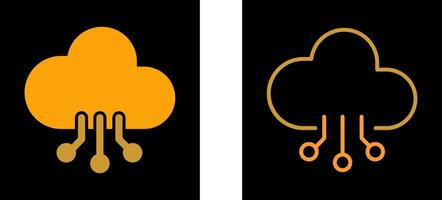 Cloud Computing Vector Icon