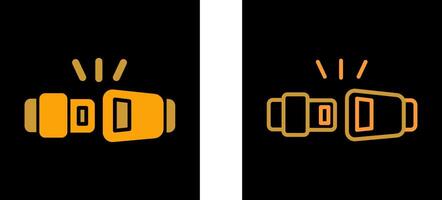 Seat Belt Vector Icon