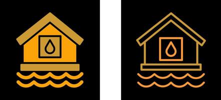 Water House Vector Icon