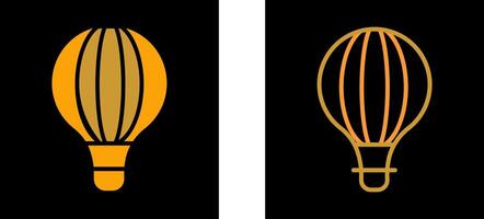 Hot Air Balloon Vector Icon