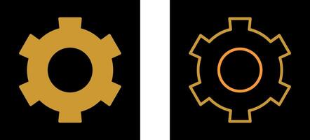 Setting Gear Vector Icon
