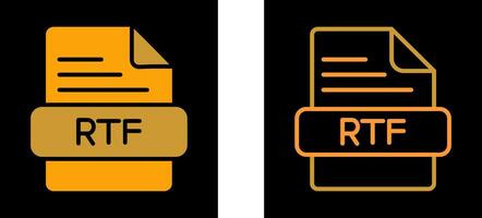 RTF Vector Icon