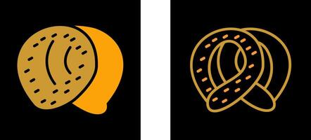 Pretzel Vector Icon