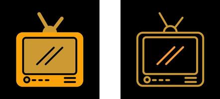 Television Broadcast Vector Icon