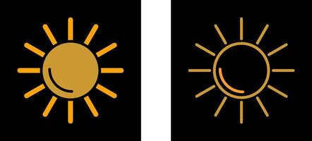 Sun Vector Icon