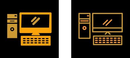 Computer Vector Icon