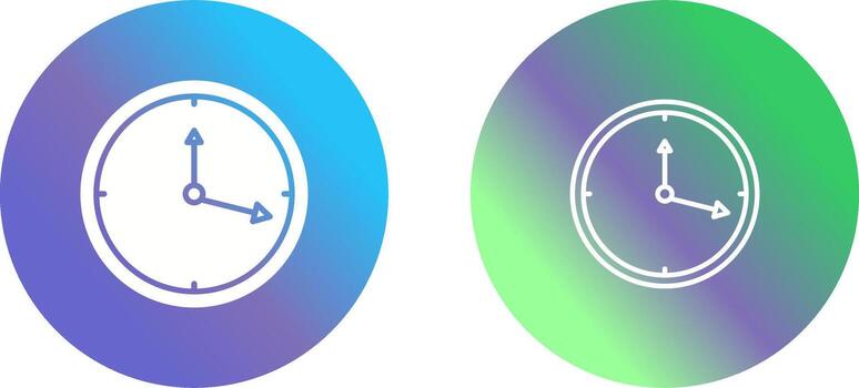 Clock Vector Icon