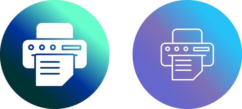 Printer Vector Icon
