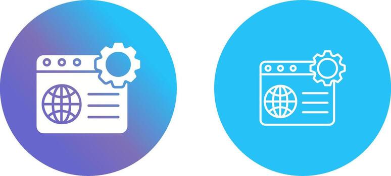Web Optimization Vector Icon