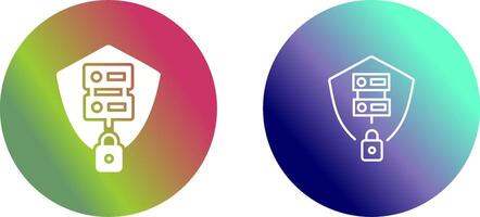 Secure Server Vector Icon