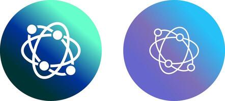 Atomic Structure Vector Icon