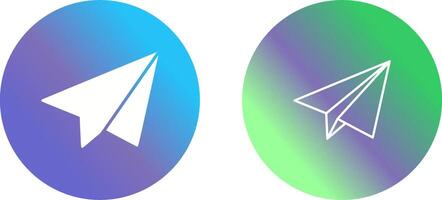 Paper Plane Vector Icon