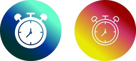 Large Clock Vector Icon