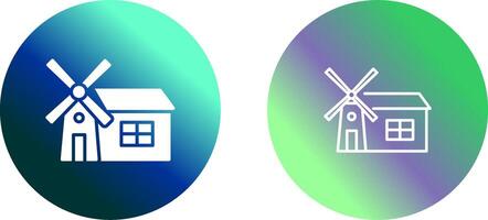 Windmill Vector Icon