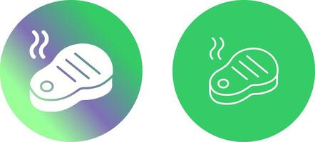 Steak Vector Icon