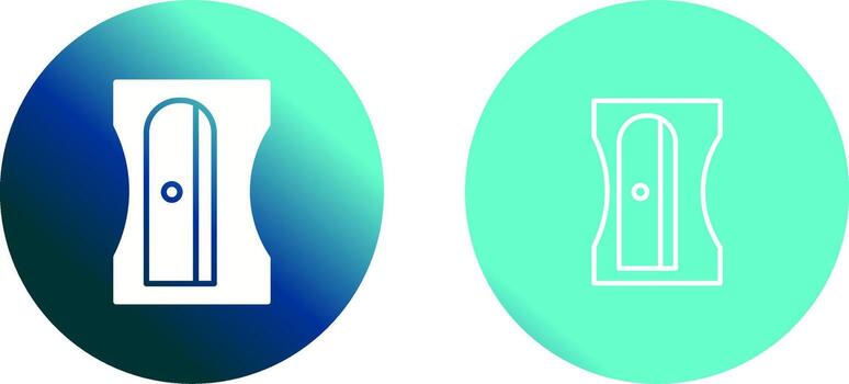 icono de vector de sacapuntas