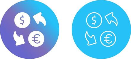 Currency Exchange Vector Icon