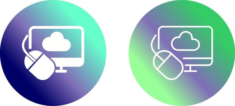 Computer Vector Icon