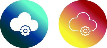 Cloud Computing Vector Icon