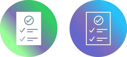 Check Up List Vector Icon
