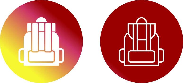 Backpack Vector Icon