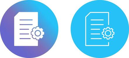 Setting Vector Icon