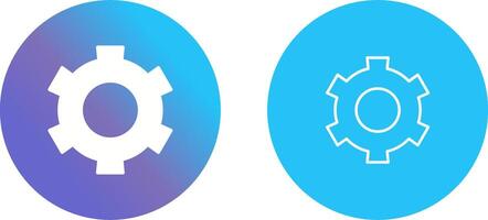 Setting Gear Vector Icon