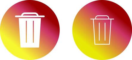 Garbage Vector Icon