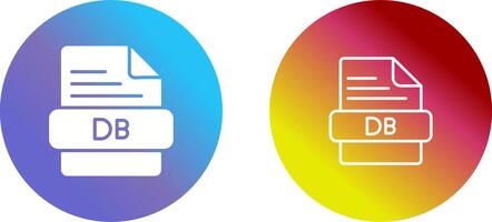 icono de vector de base de datos