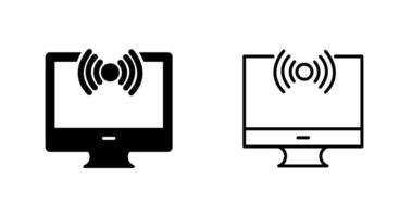 icono de wifi vector