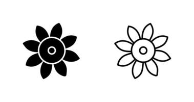icono de vector de flores