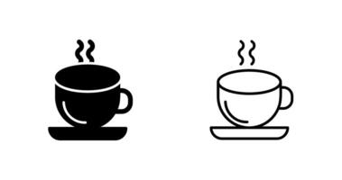 icono de vector de taza de café