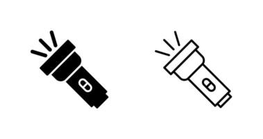 Flashlight Vector Icon