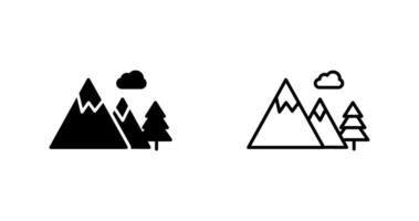 Mountain Vector Icon