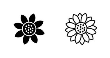 icono de vector de girasol