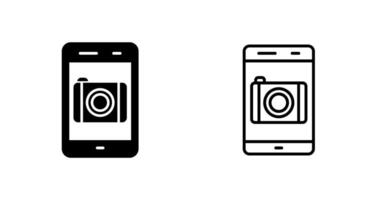 icono de vector de camara