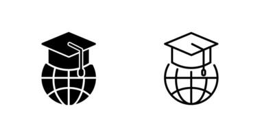 Global Education Vector Icon