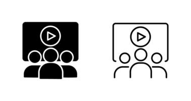 Online Course Vector Icon