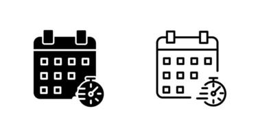 Timetable Vector Icon