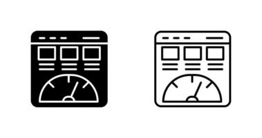 icono de vector de desplazamiento