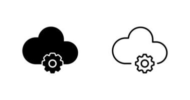 Cloud Computing Vector Icon