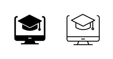 Online Learning Vector Icon