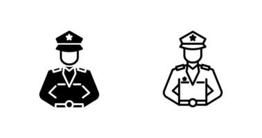 Police Man Vector Icon