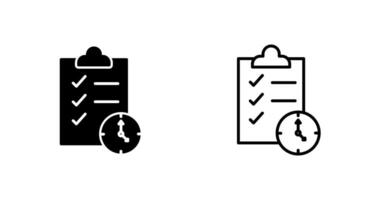 Time Management Vector Icon