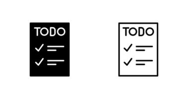 To do List Vector Icon