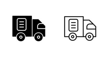 Delivery List Vector Icon