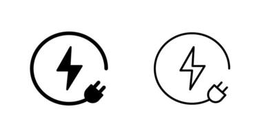 Electricity Vector Icon