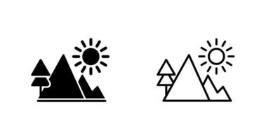 Mountain Vector Icon